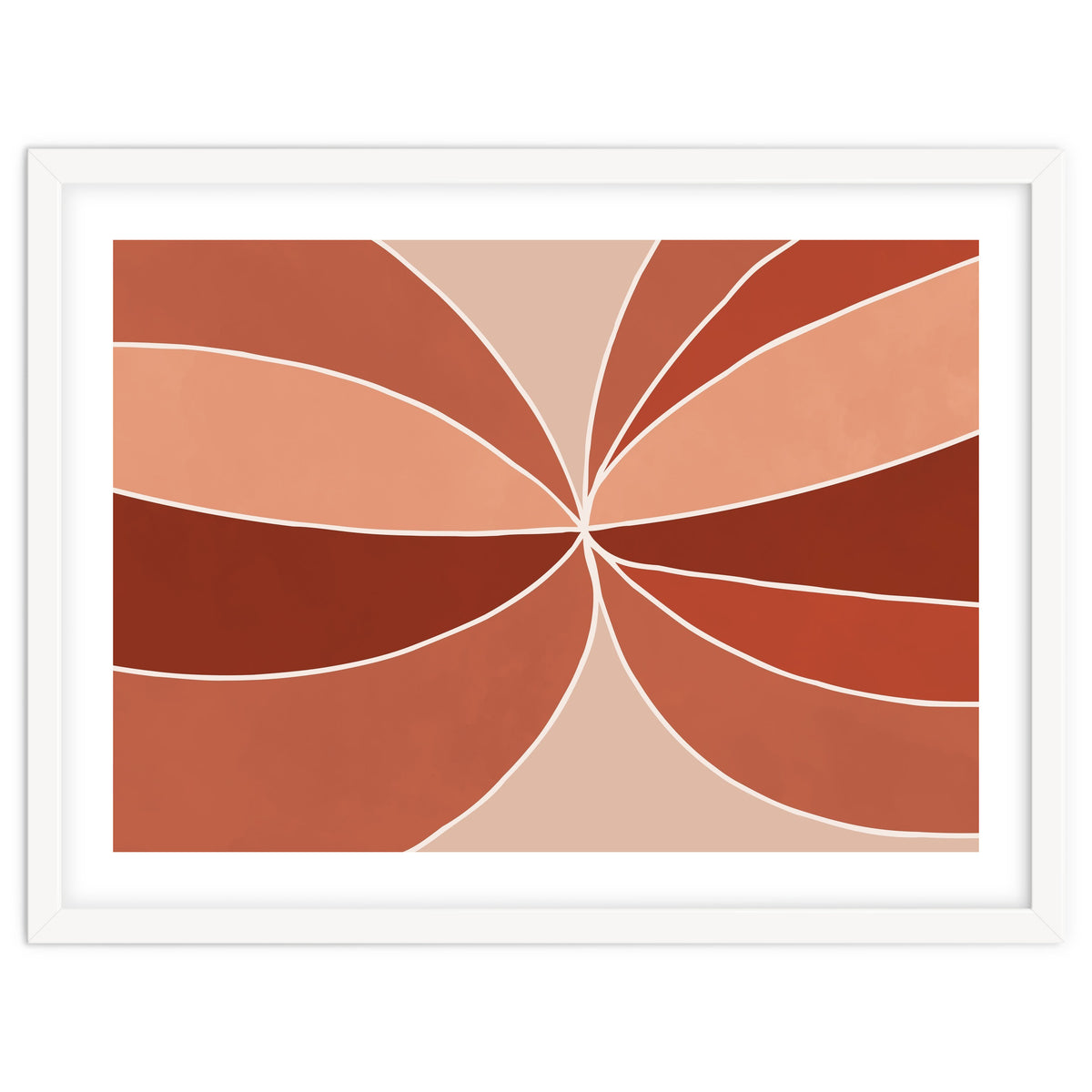 Boho Earth Tones Lines