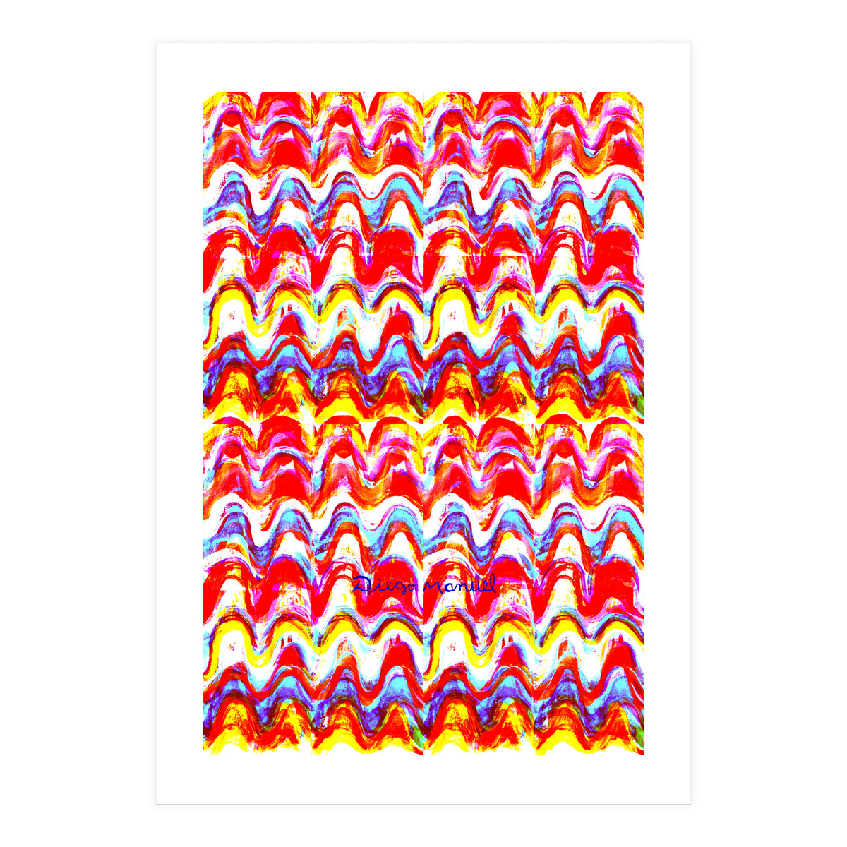 Pop abstract color full (Print Only)