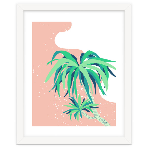 coconut tree Art Print by Doriscici | arthaus