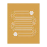 Mid-Century Modern No.20 - Woodblock Print (Print Only) thumbnail