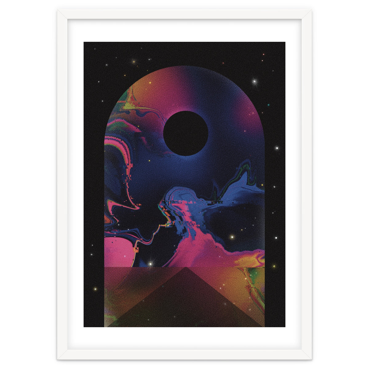 Night Road Landscape