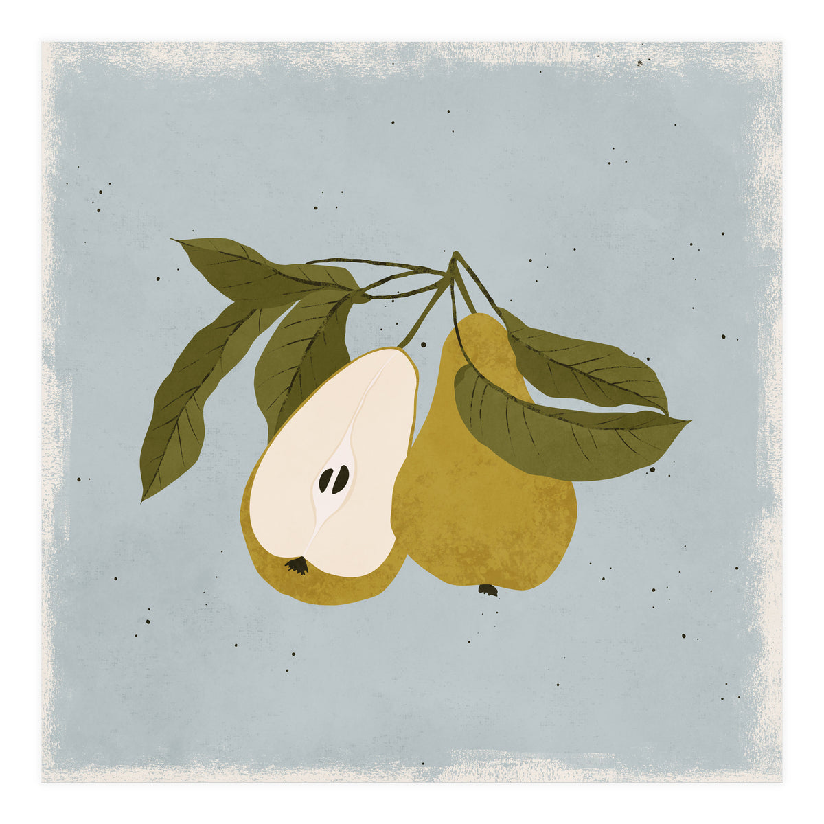 Pair Of Pears (Print Only)