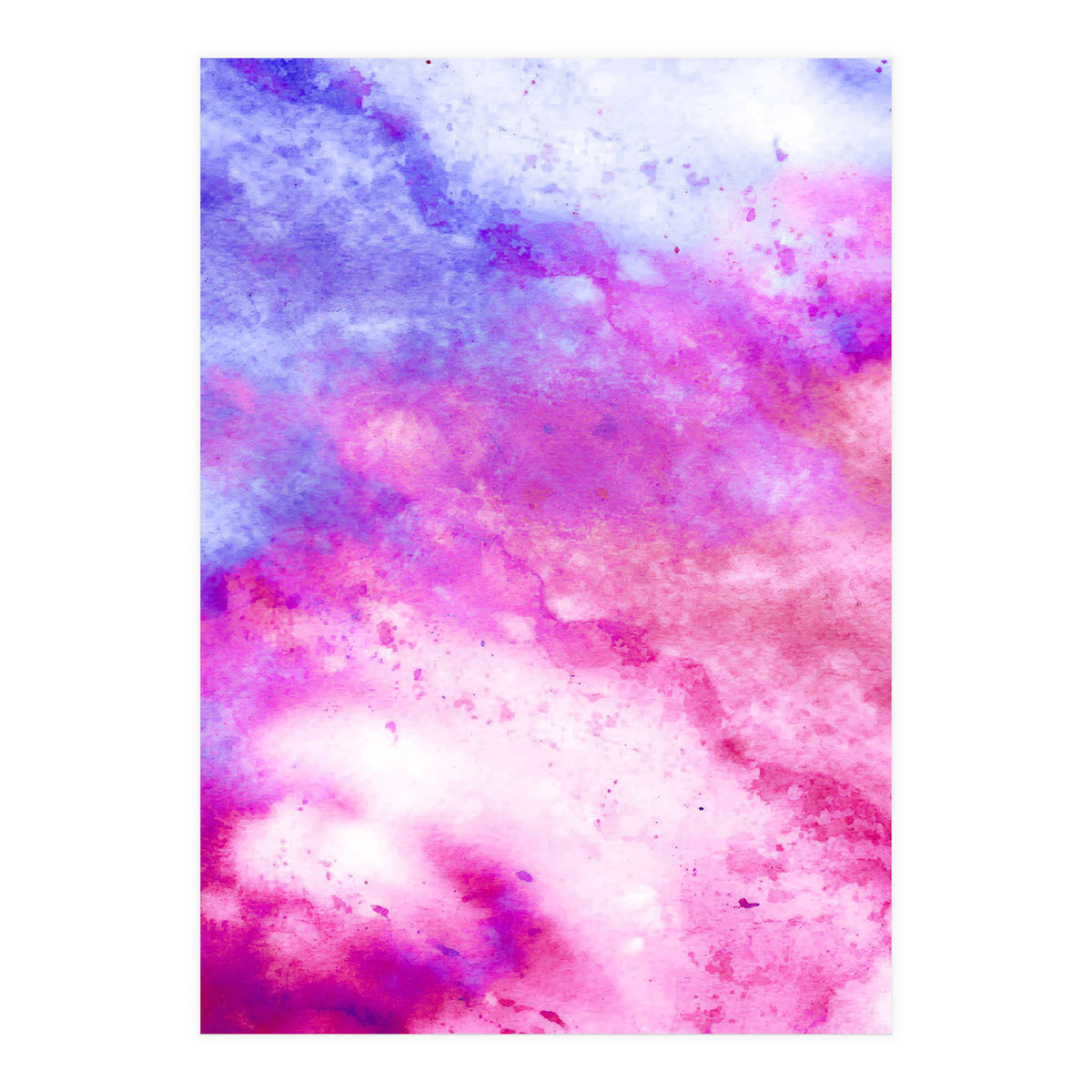 Mixed Feelings Watercolor Art (Print Only)