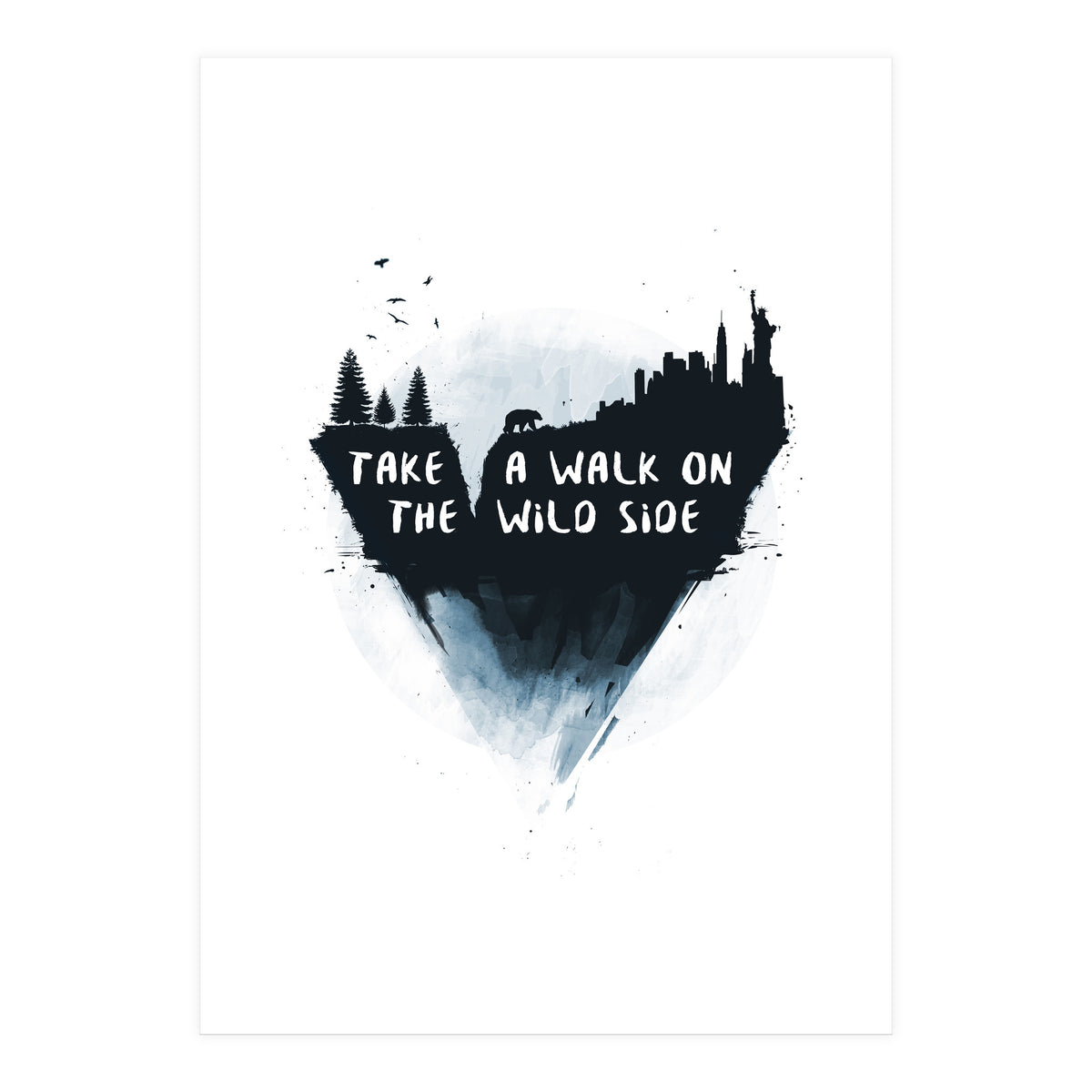 Walk On The Wild Side (Print Only)