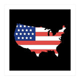4th Of July, Patriot USA Map (Print Only) thumbnail