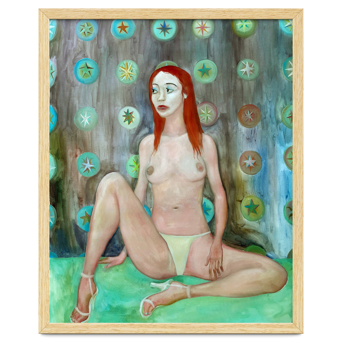 Retrato Con Estrellas