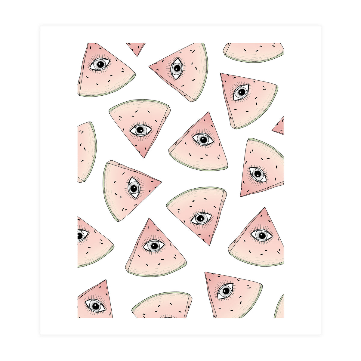 Curious Watermelon (Print Only)