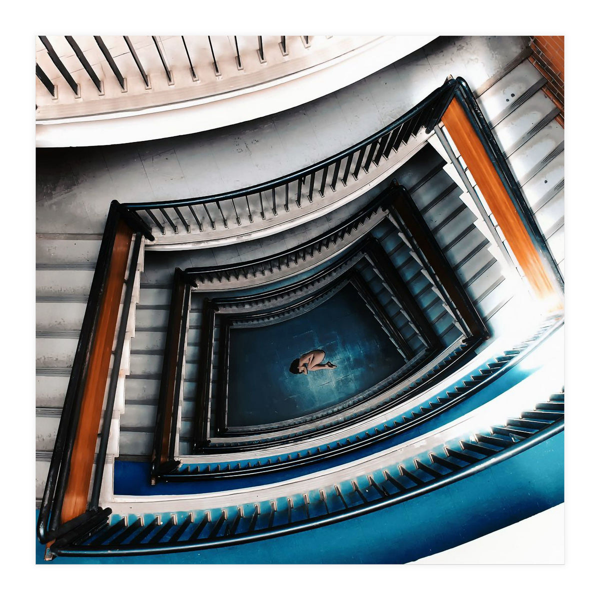 Spiral Staircase 1 (Print Only)