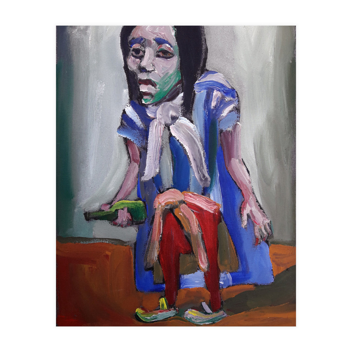 The fan, people from the neighborhood (Print Only)