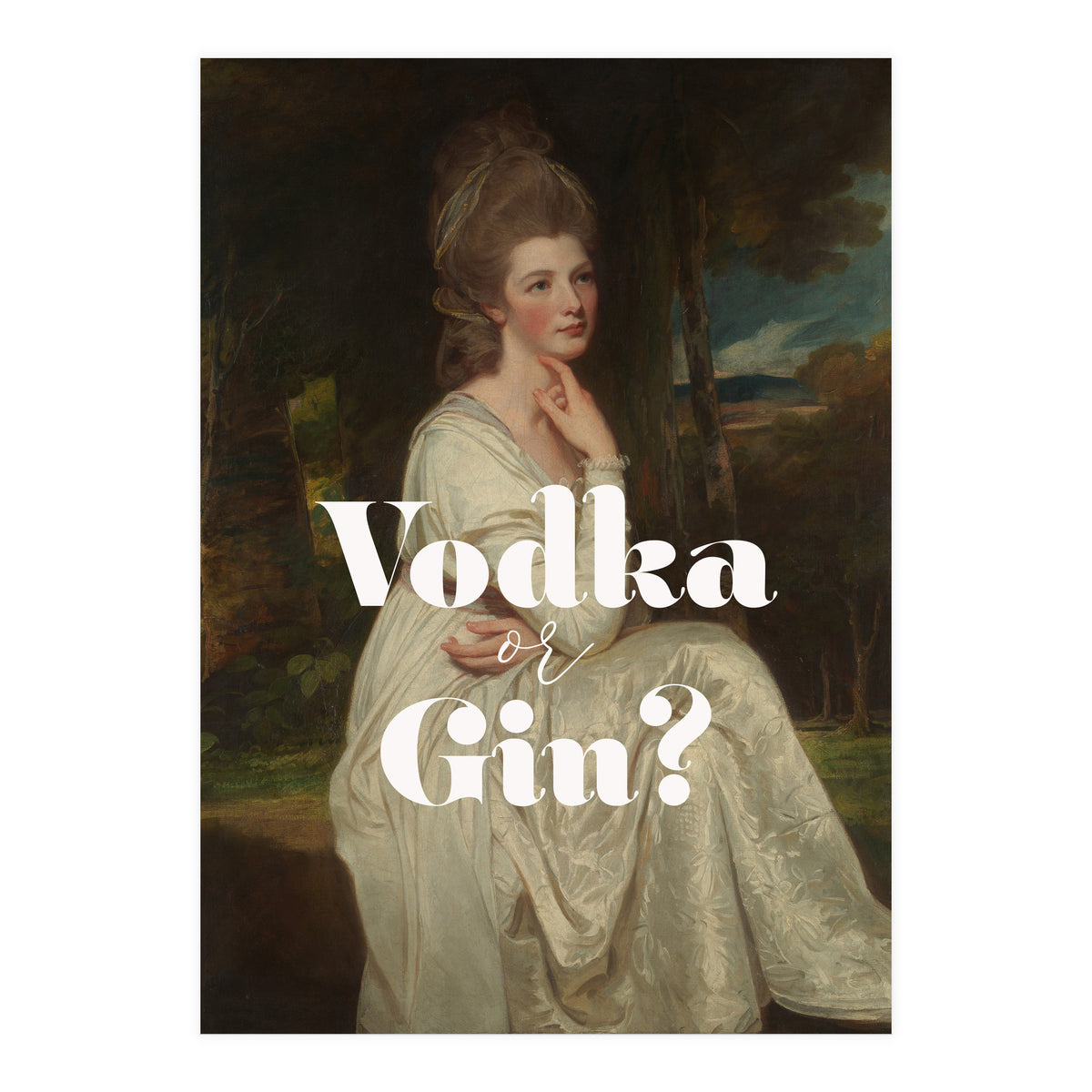Vodka or Gin? (Print Only)