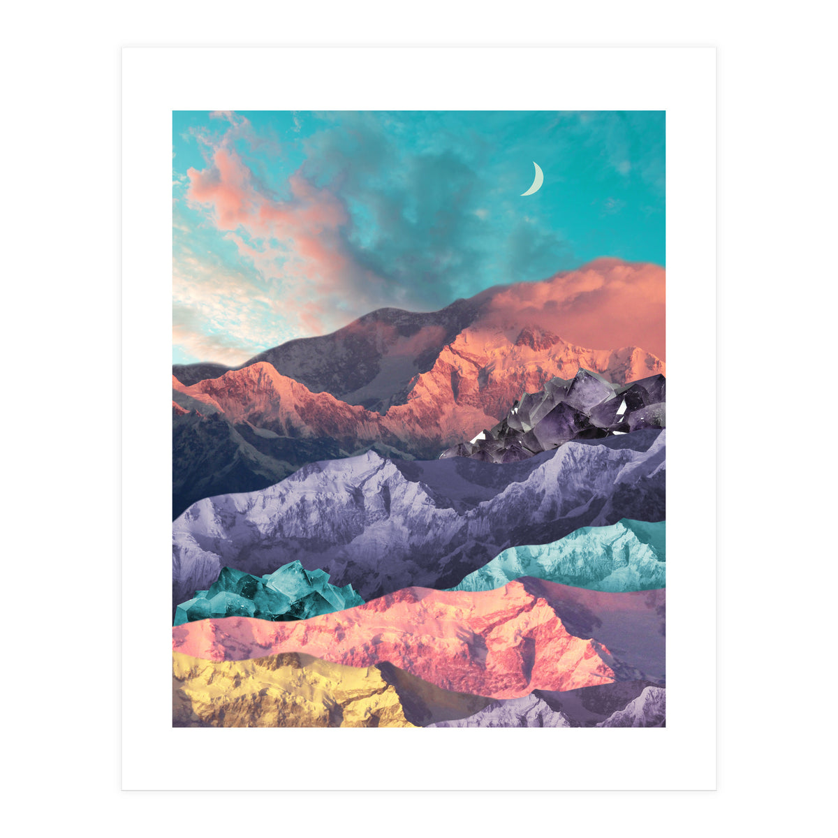 Moon Mountains (Print Only)
