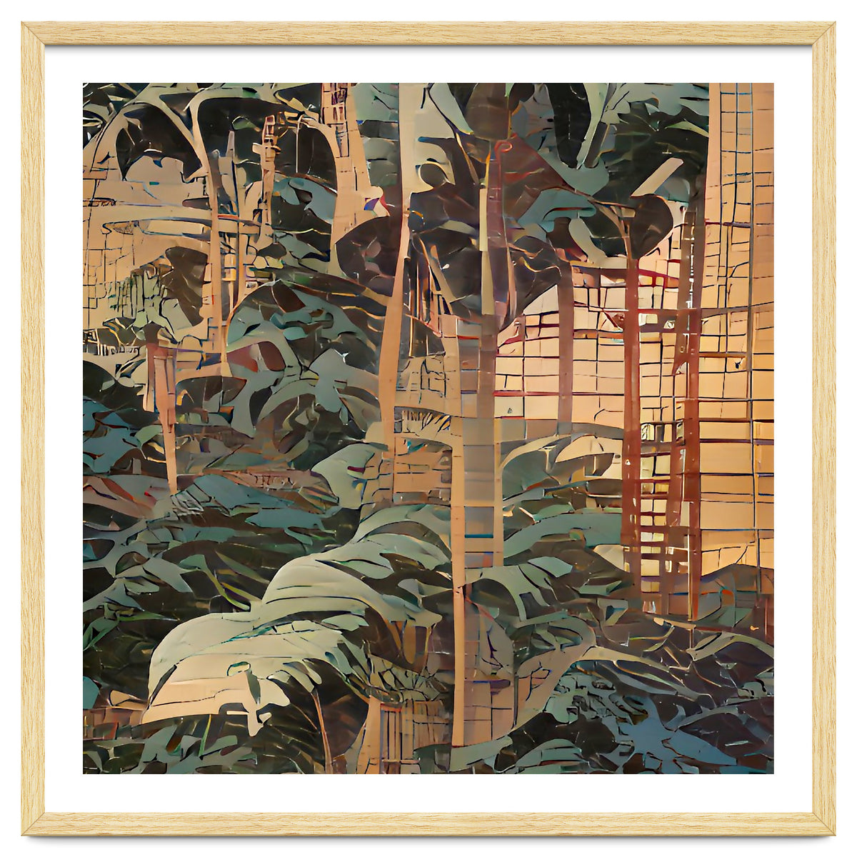 TROPICAL FOREST no4-B - UKIYO-e