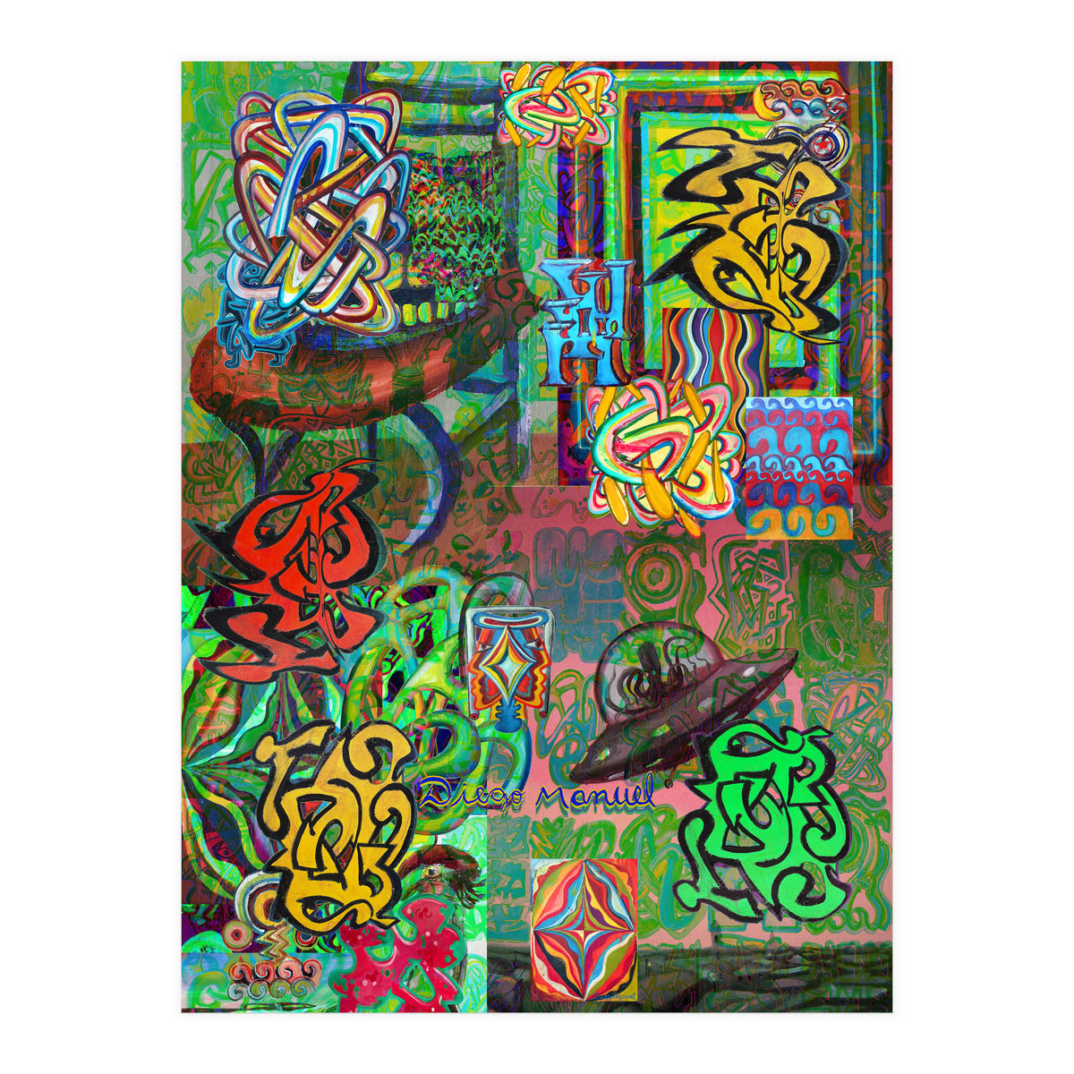 Graffiti Digital 2022 499 (Print Only)