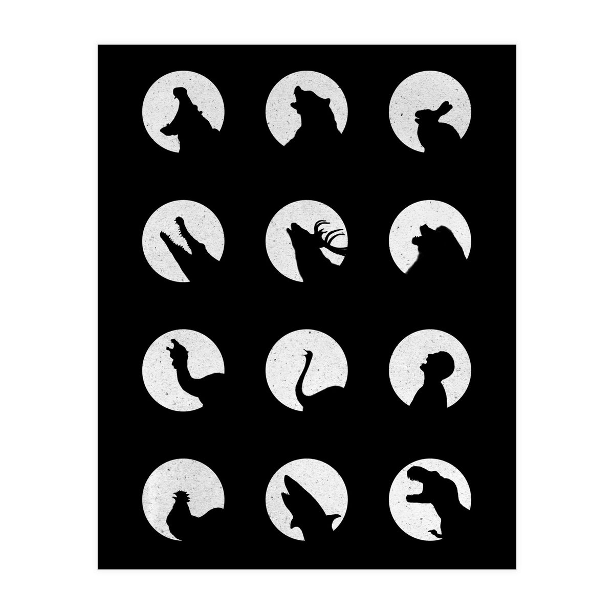 Wolf's Night Off (Print Only)