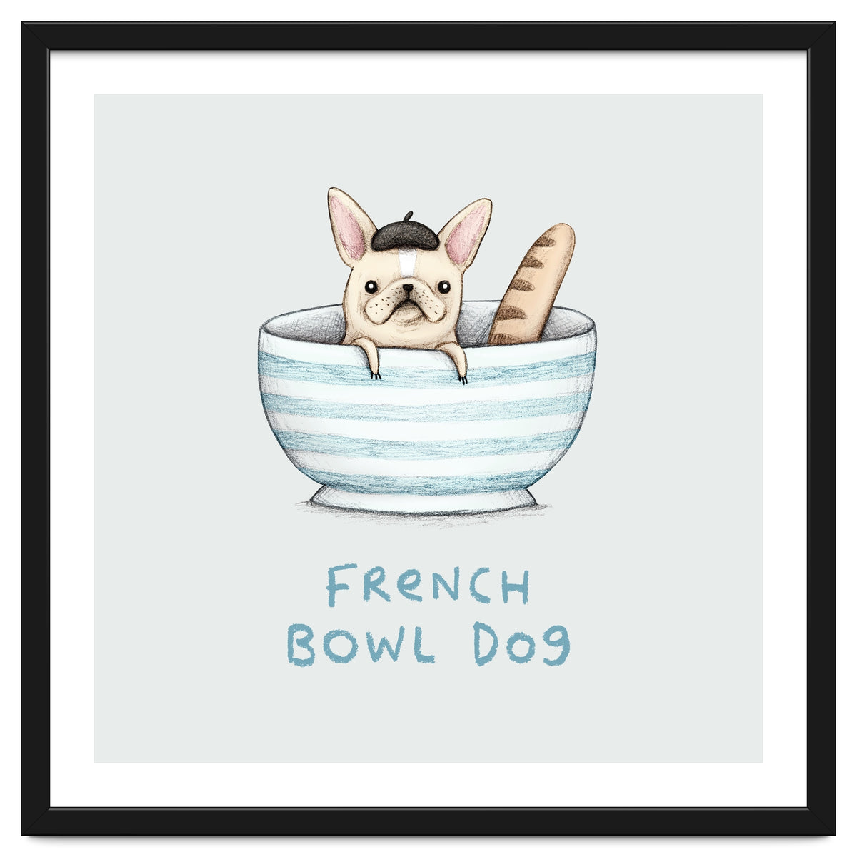 French Bowl Dog