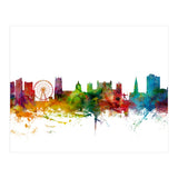 Nottingham England Skyline (Print Only) thumbnail