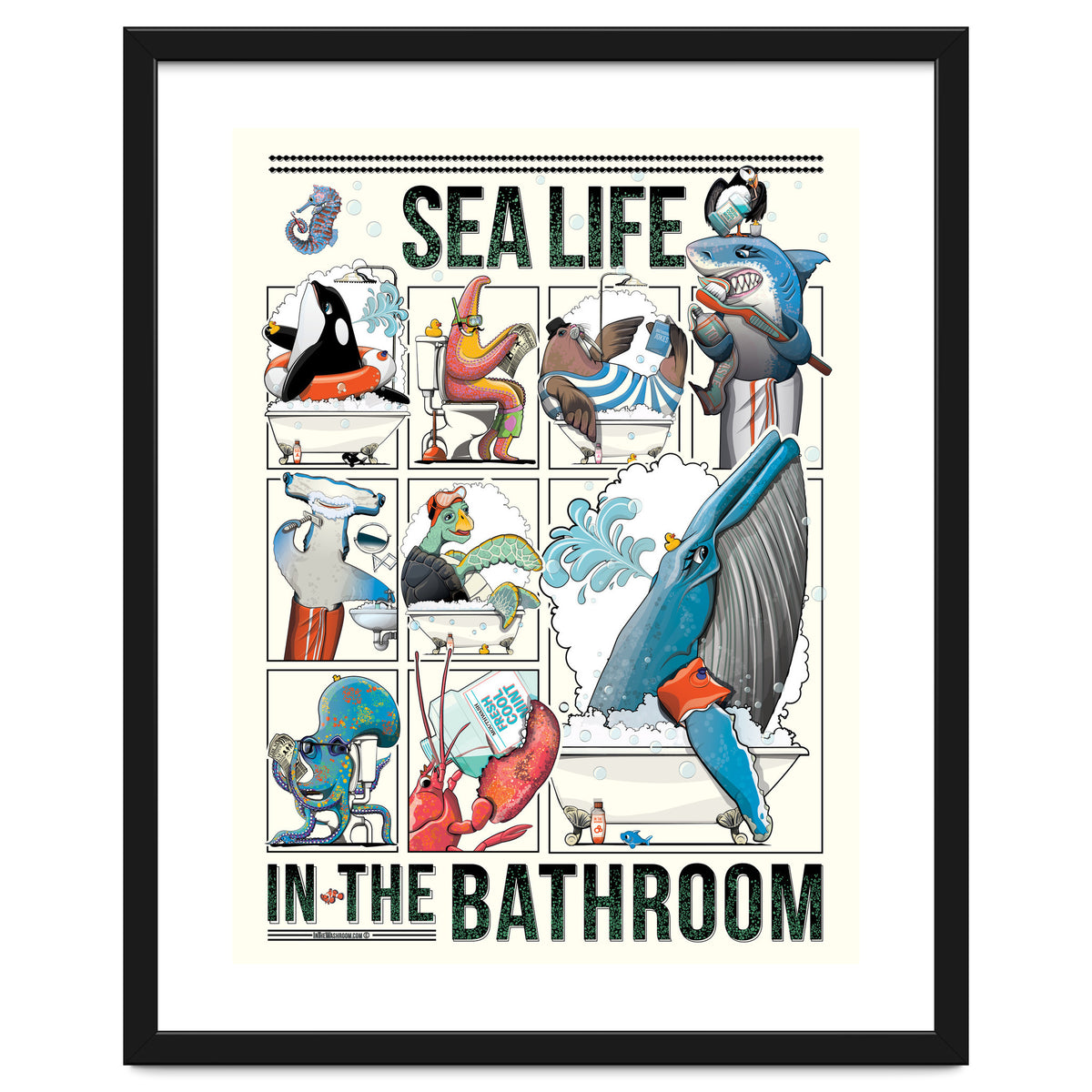 Sea Life in the Bathroom