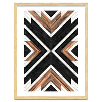 Urban Tribal Pattern No.1 - Concrete and Wood