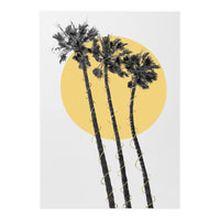 Palm Trees in the sun  (Print Only)