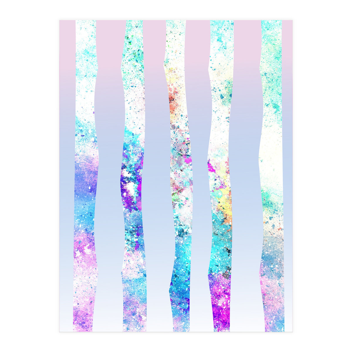 Watercolor Trees (Print Only)
