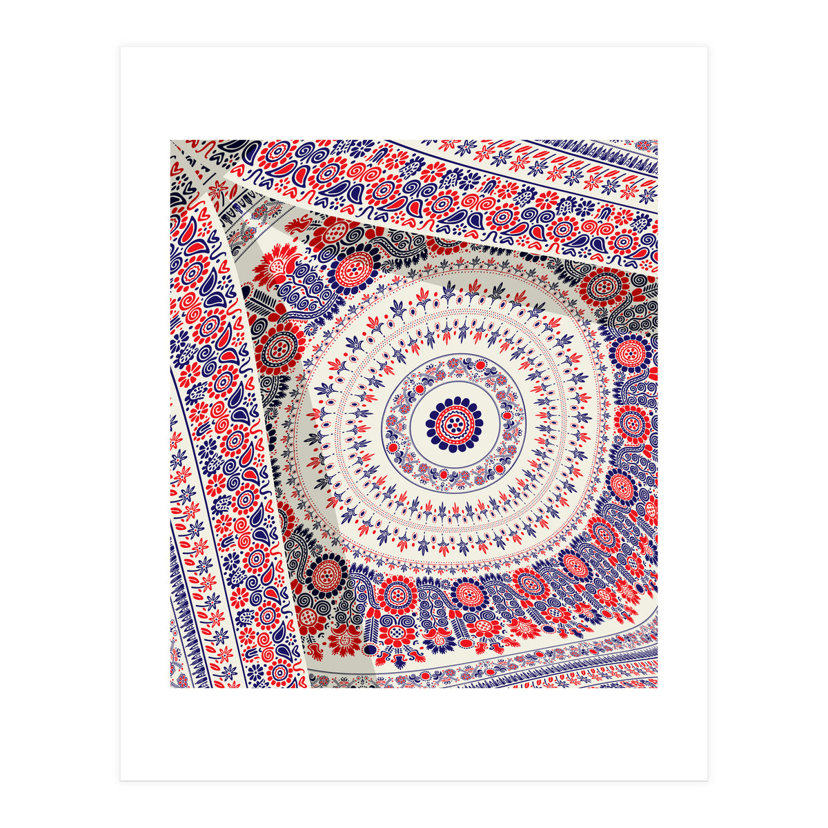 Romanian embroidery background 41 (Print Only)