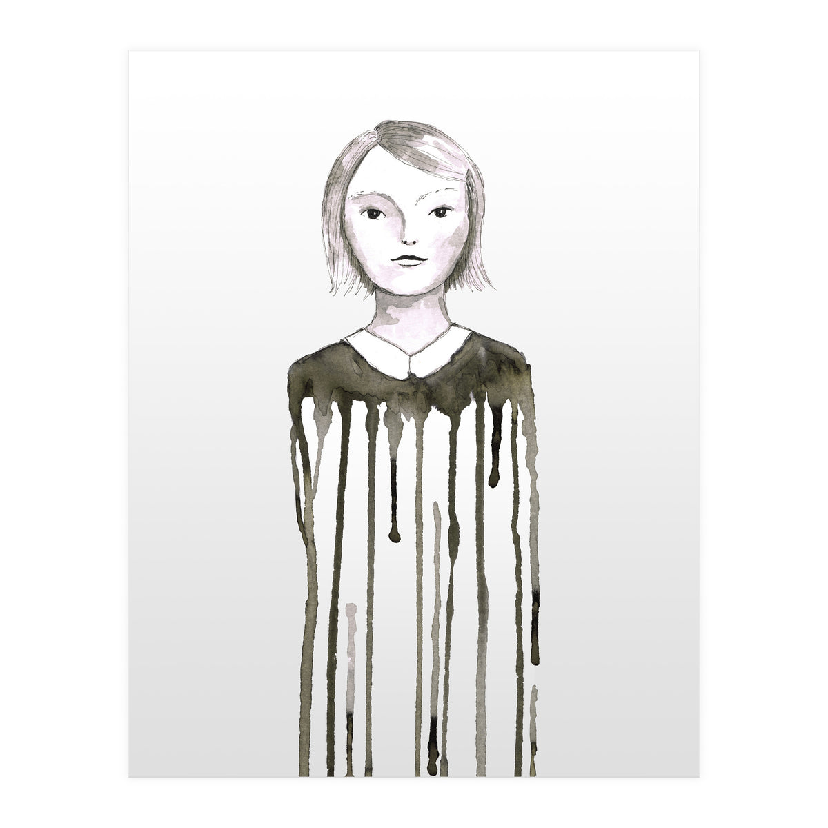 Dripping girl (Print Only)