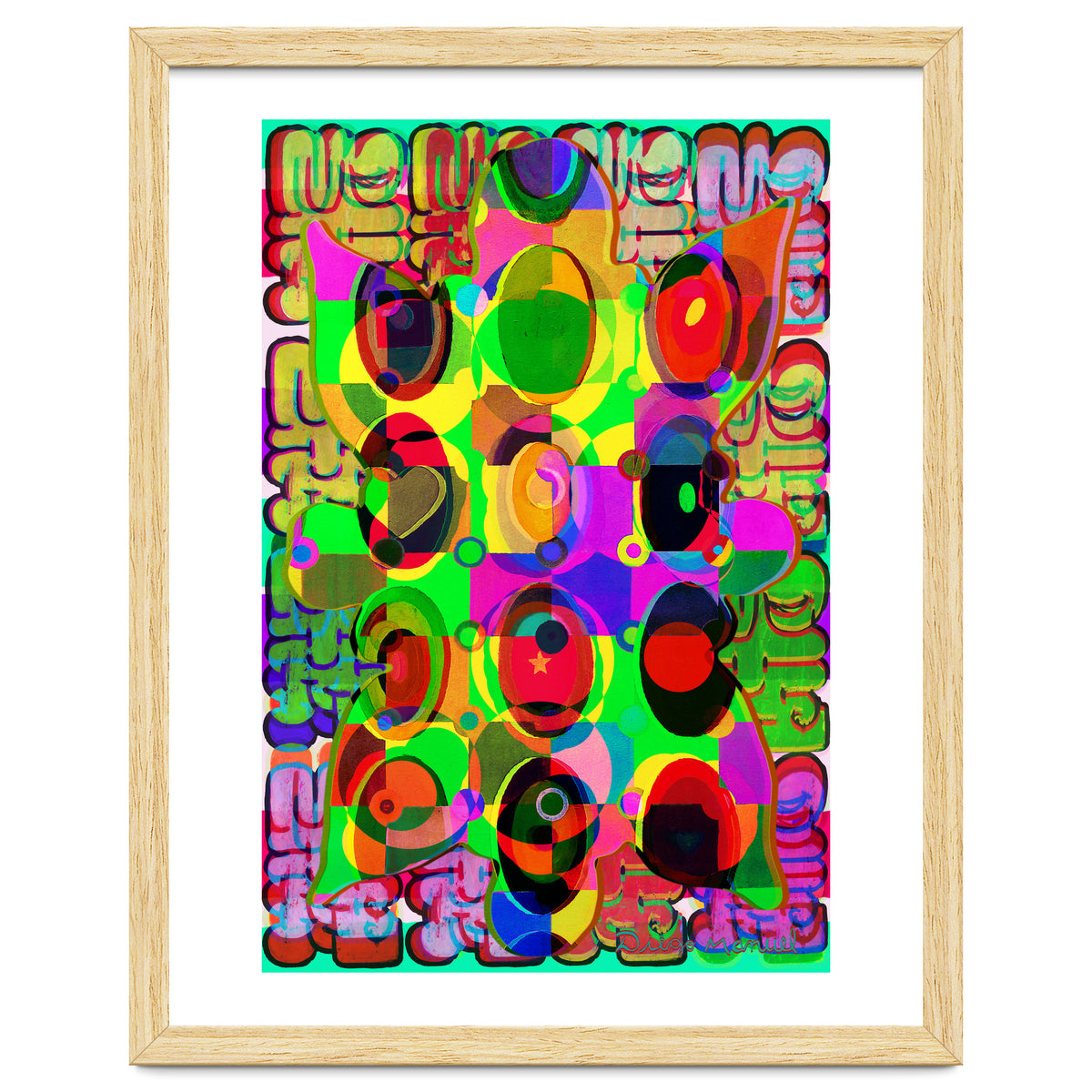 Pop Abstract 2023 Tapiz 102