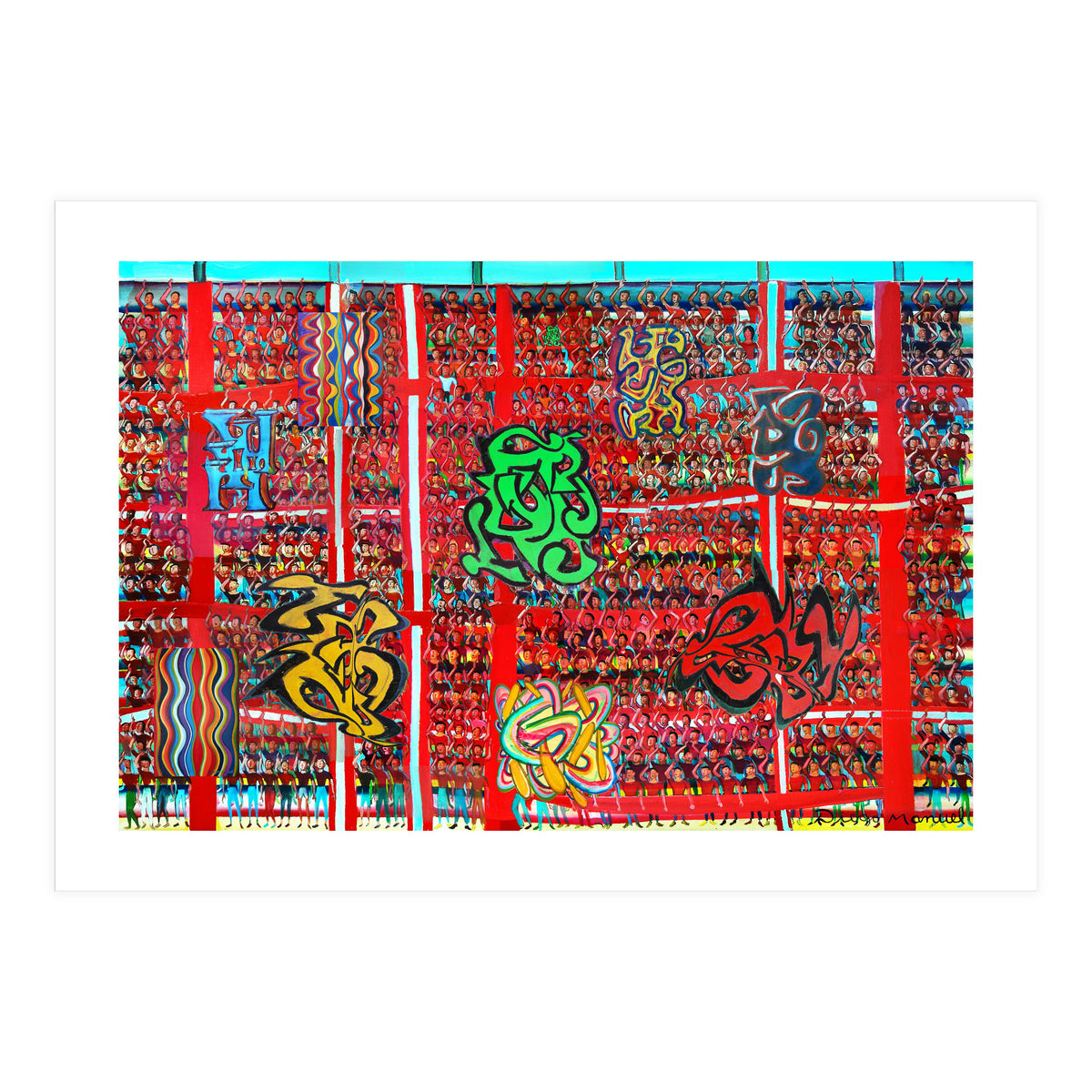 Gran Hinchada Roja 4 (Print Only)