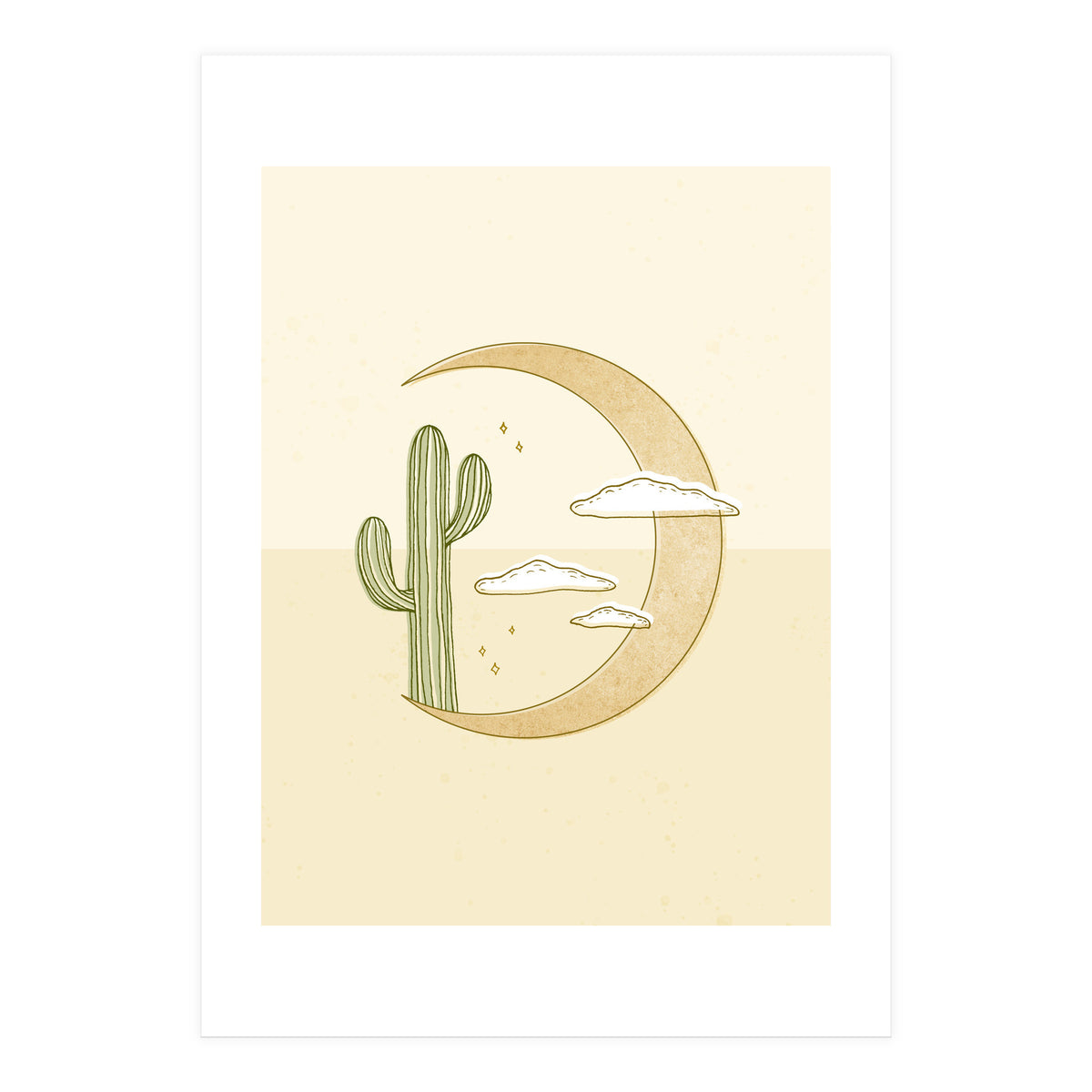 Moon Cactus (Print Only)