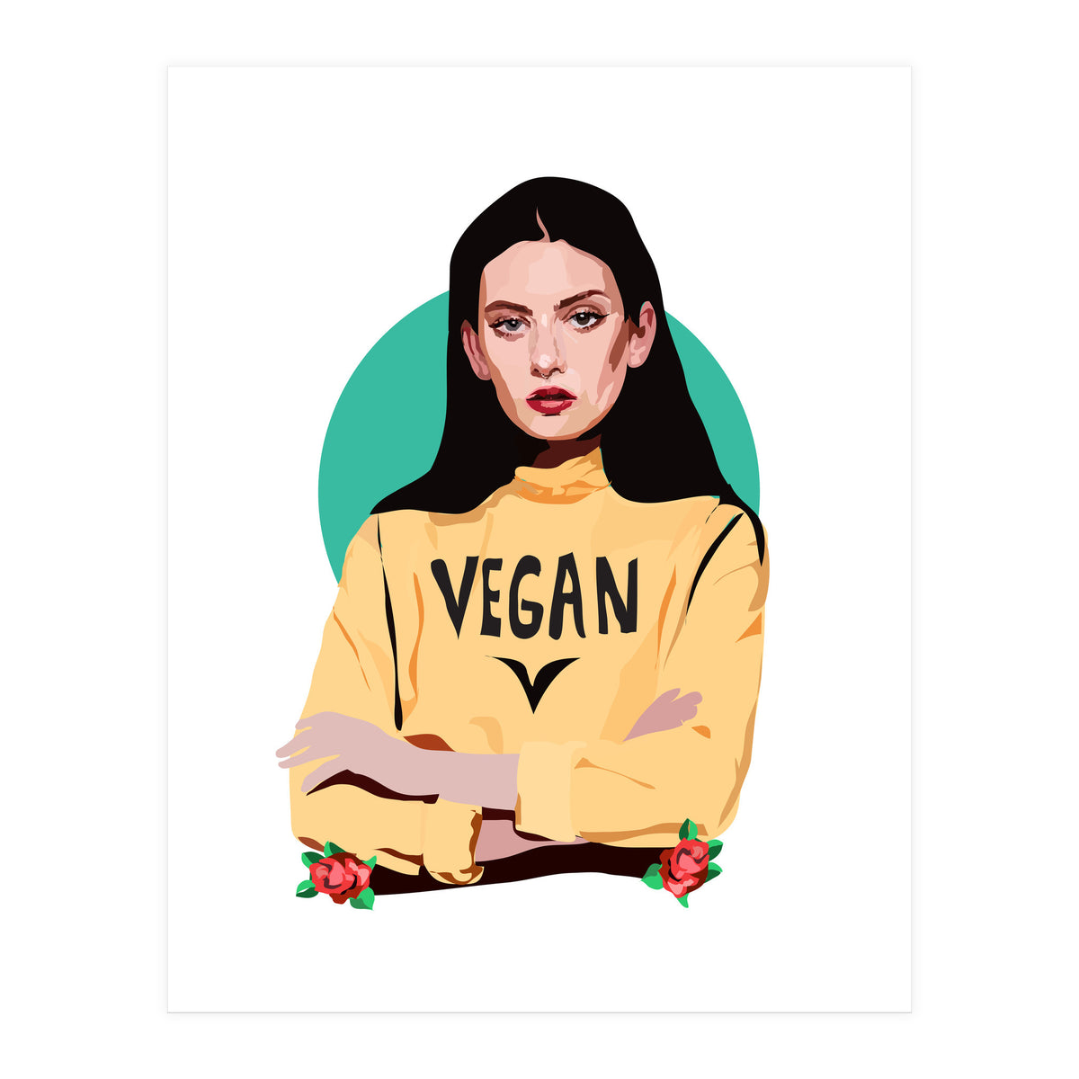Vegan Chick (Print Only)