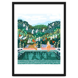 Chilling by the pool with my leopard Tropical Jungle Nature Wildlife Bohemian Morocco Travel thumbnail