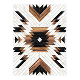 Urban Tribal Pattern No.5 - Aztec - Concrete and Wood (Print Only) thumbnail