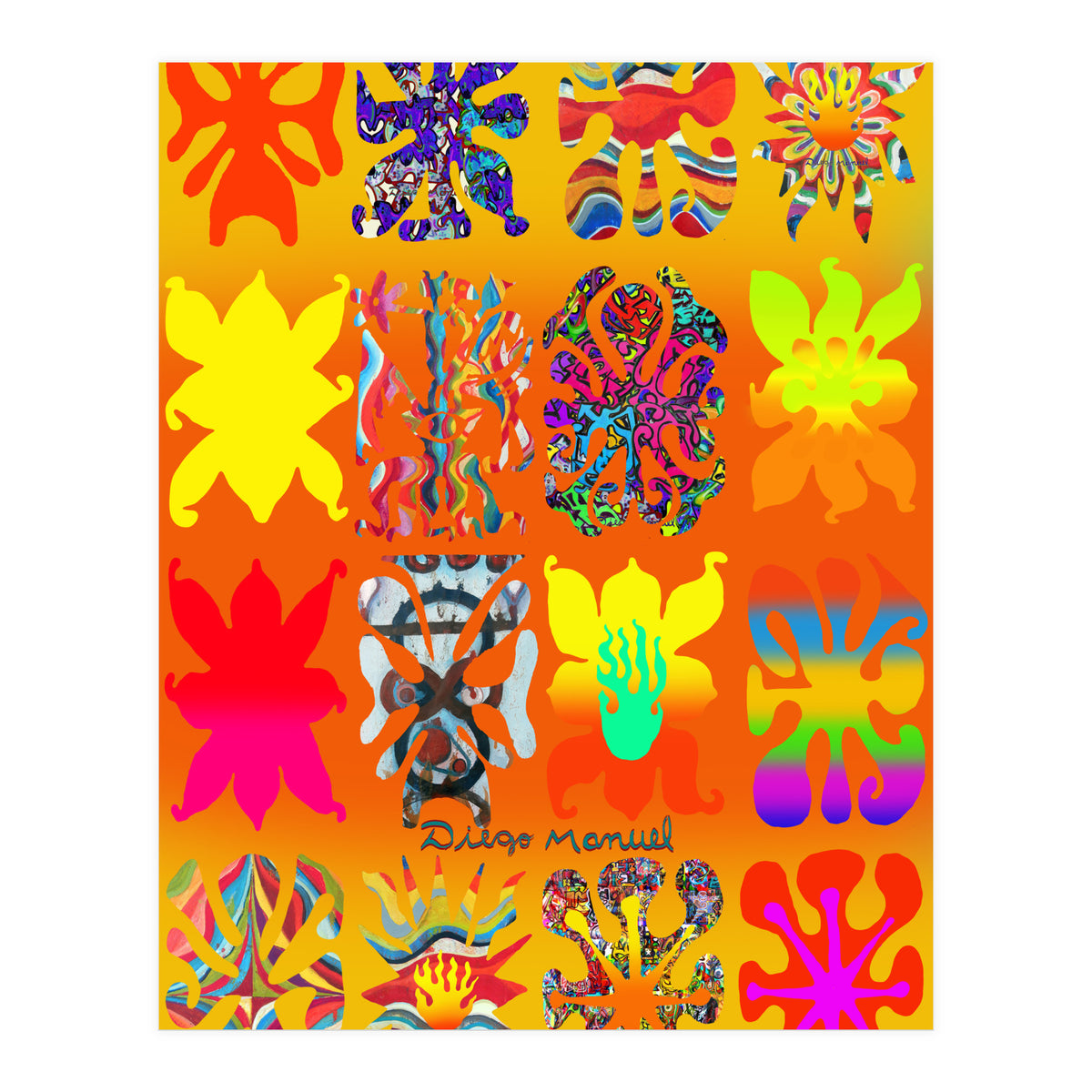 Pop Abstract 2023 Tapiz 65 (Print Only)