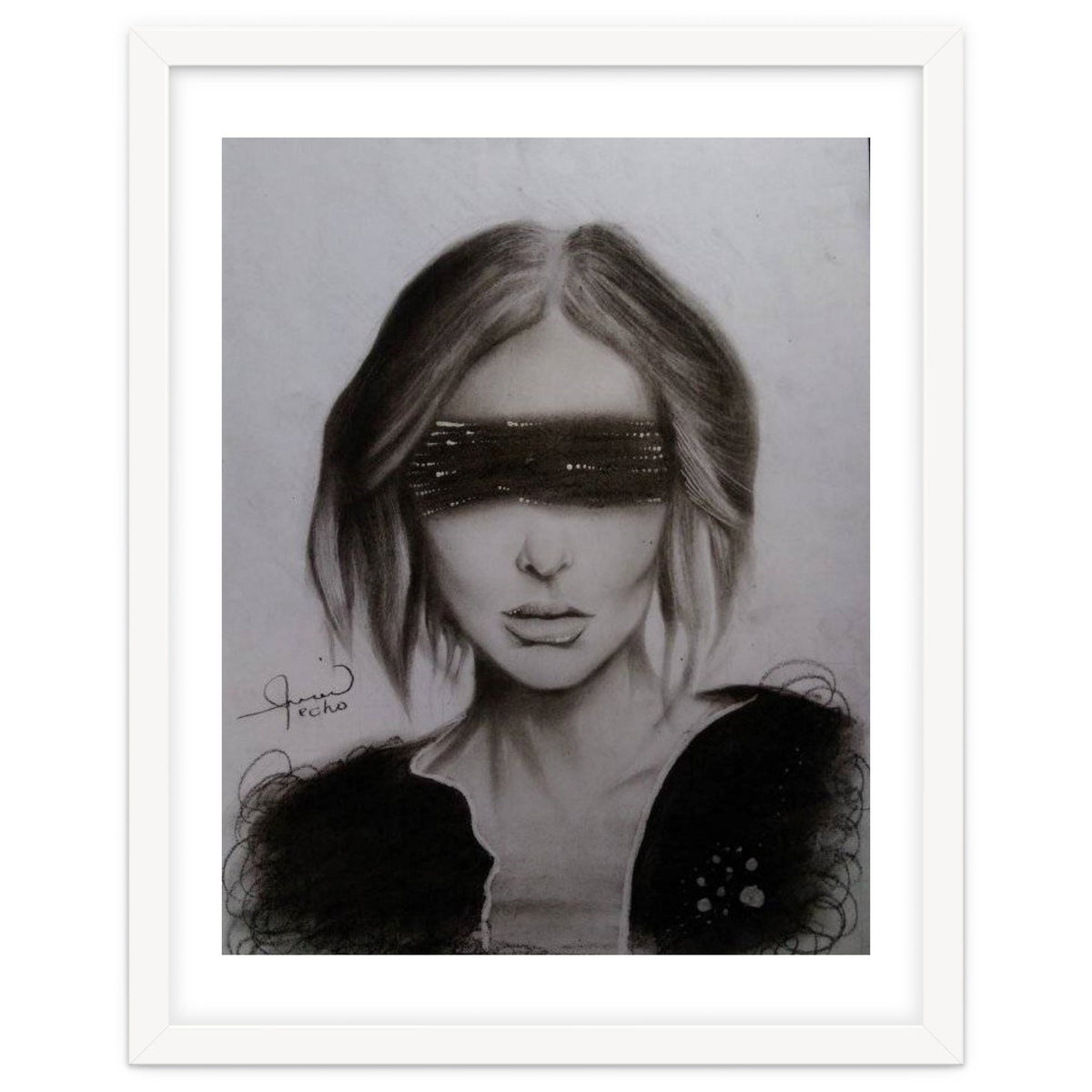 Blindfold Women Art