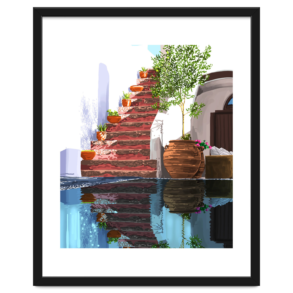 Serenity Weekend | Mindful Travel Greece Architecture | Rustic Earthy Swim Pool | Peace & Positivity