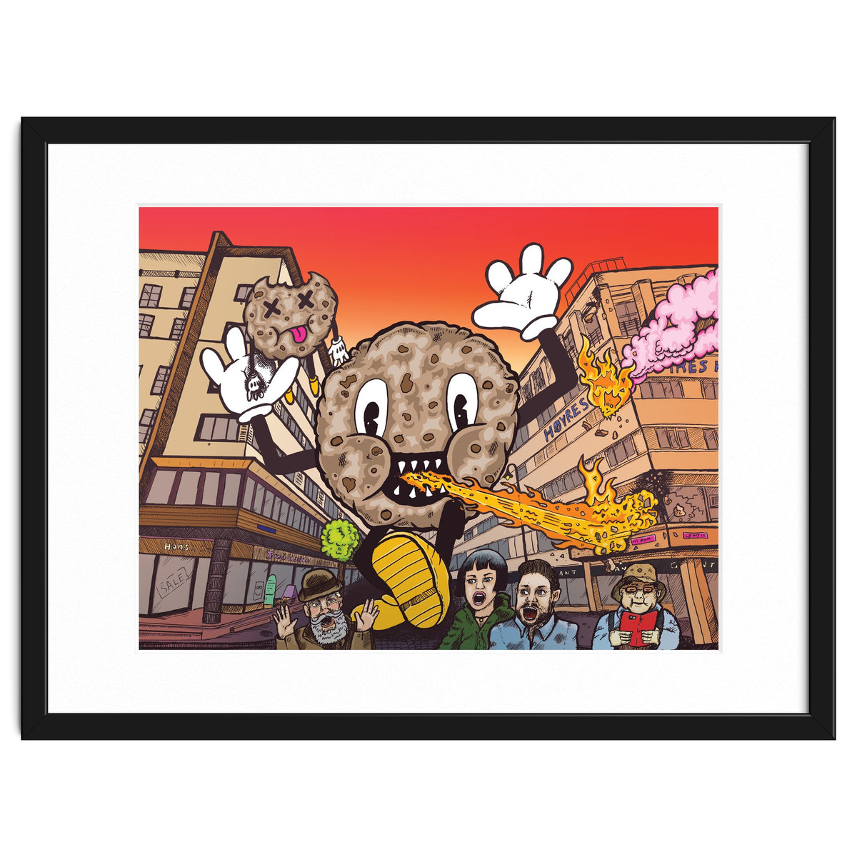 Cookie Monster 12.3% ABV Bourbon Barrel Aged Coconut Chocolate Chip Stout - Amundsen Brewery