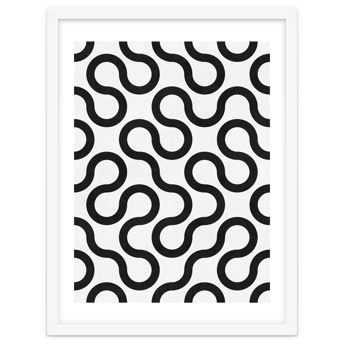 My Favorite Geometric Patterns No.28 - White