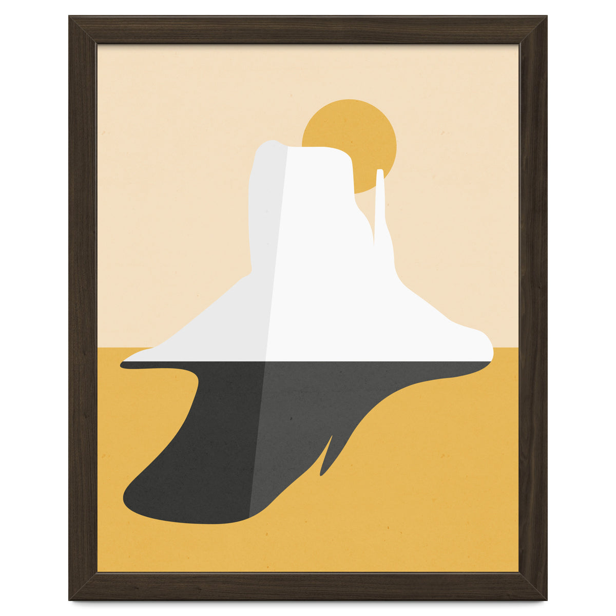 Abstract Mesa - Golden Desert