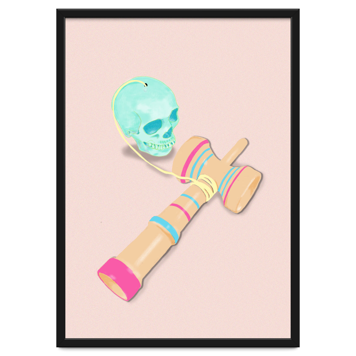 Skull kendama