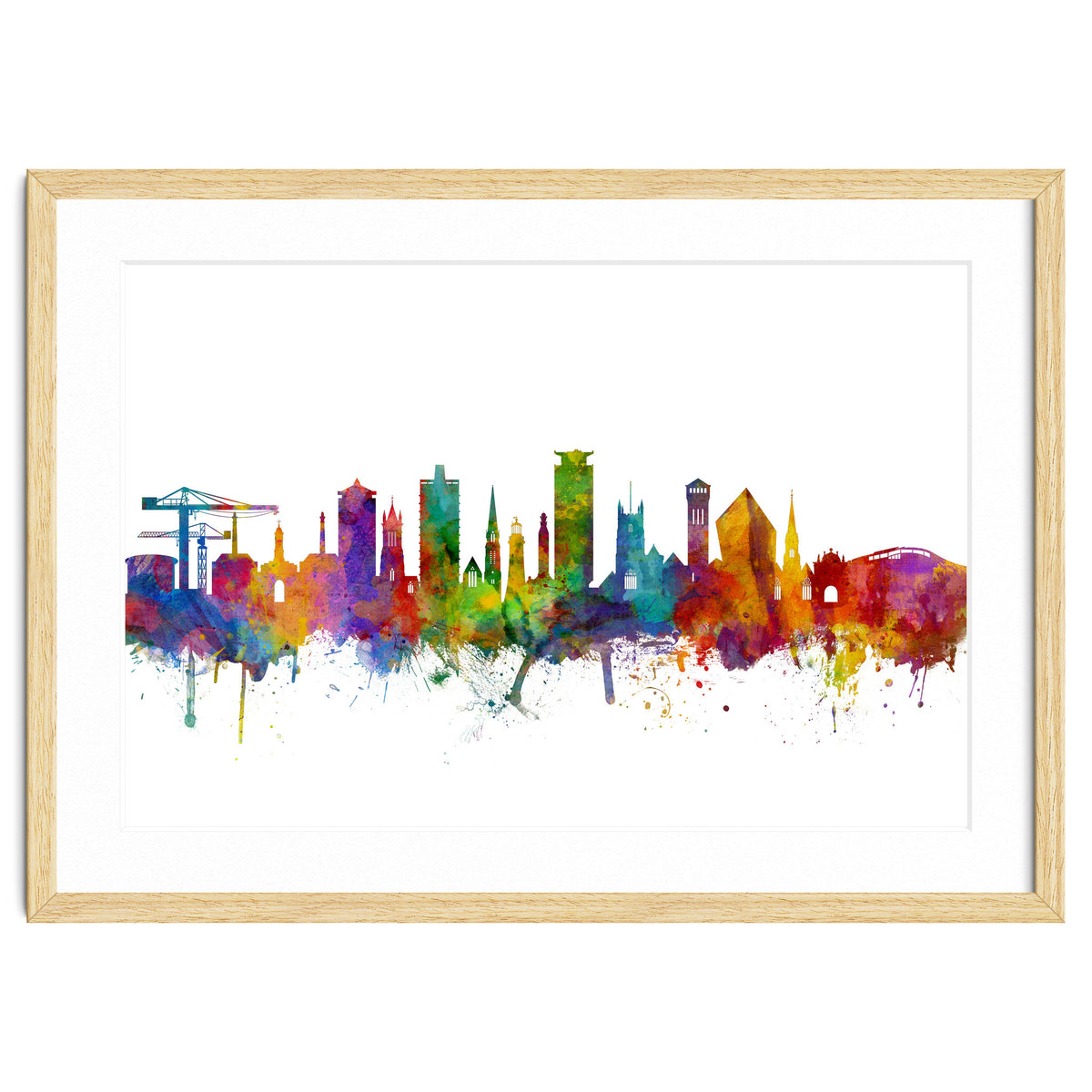 Plymouth England Skyline