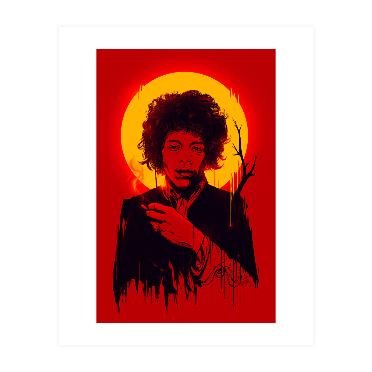 Jimi Hendrix (Print Only)