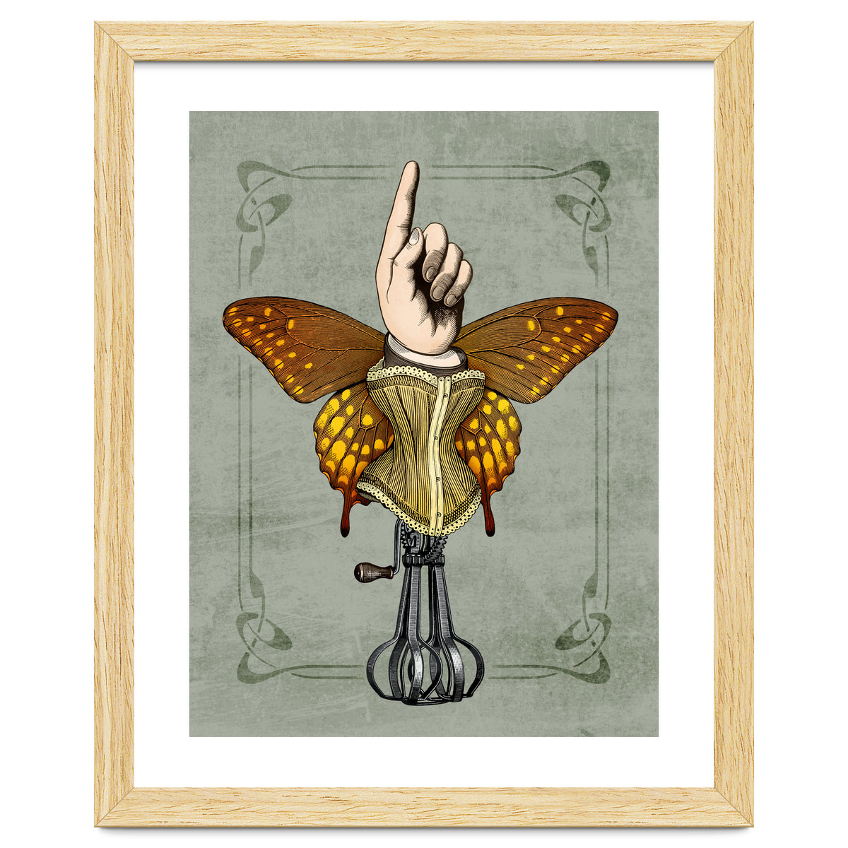 Butterhand Portrait