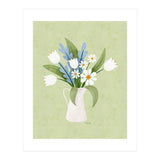 Green Spring Vase (Print Only) thumbnail
