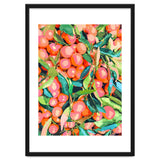 Fruit Garden, Tropical Forest Botanical Painting, Plants Vintage Nature thumbnail