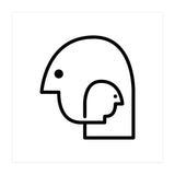 Double Head_White (Print Only) thumbnail