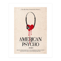 American Psycho movie poster (Print Only)