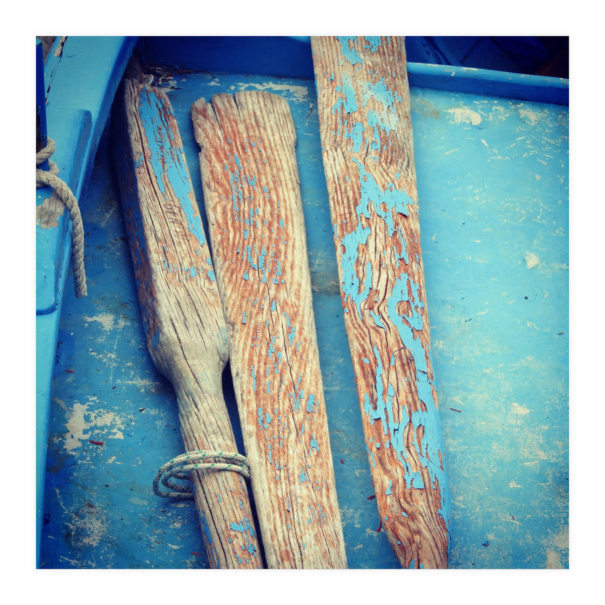 boat and oars (Print Only)