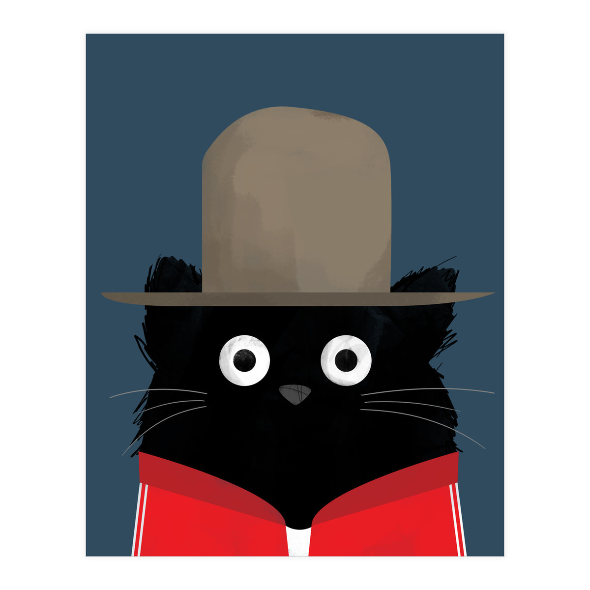 Doozal Cat Pharrell (Print Only)