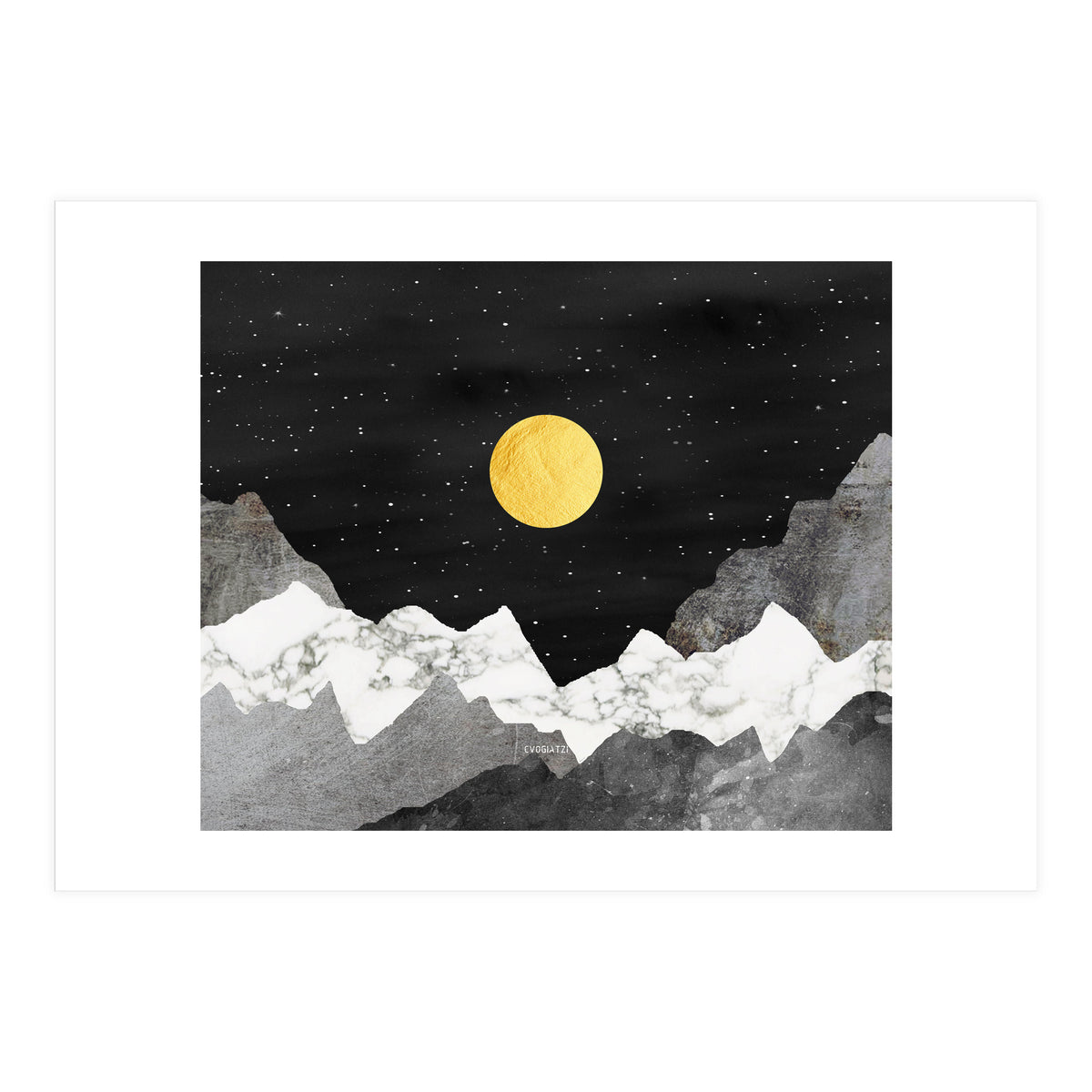 Live with Stars and Mountains (Print Only)