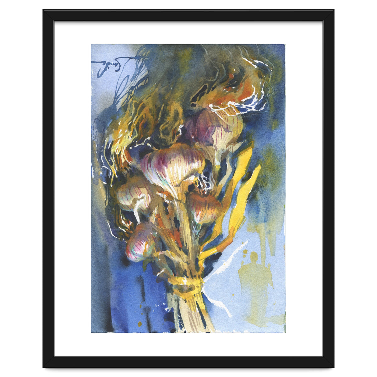 Sunny still life Garlic